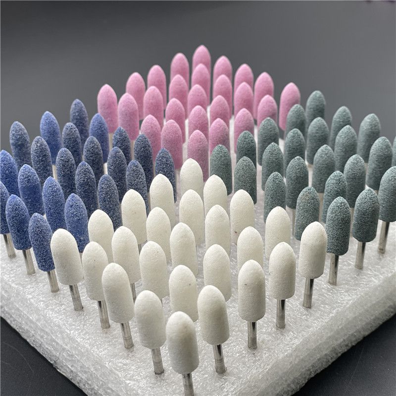 綠小平面磨頭2.35mm打磨機砂石頭口腔材料沙石磨頭發(fā)打磨拋光皮